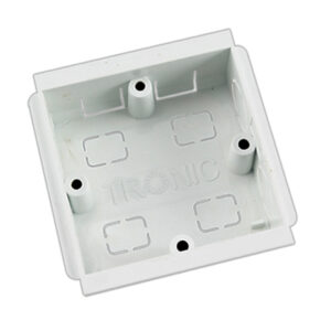 Compartment Trunking Single Box PVC 100mmx50mm