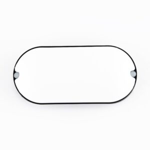 Black Oval LED Bulkhead 12 Watts