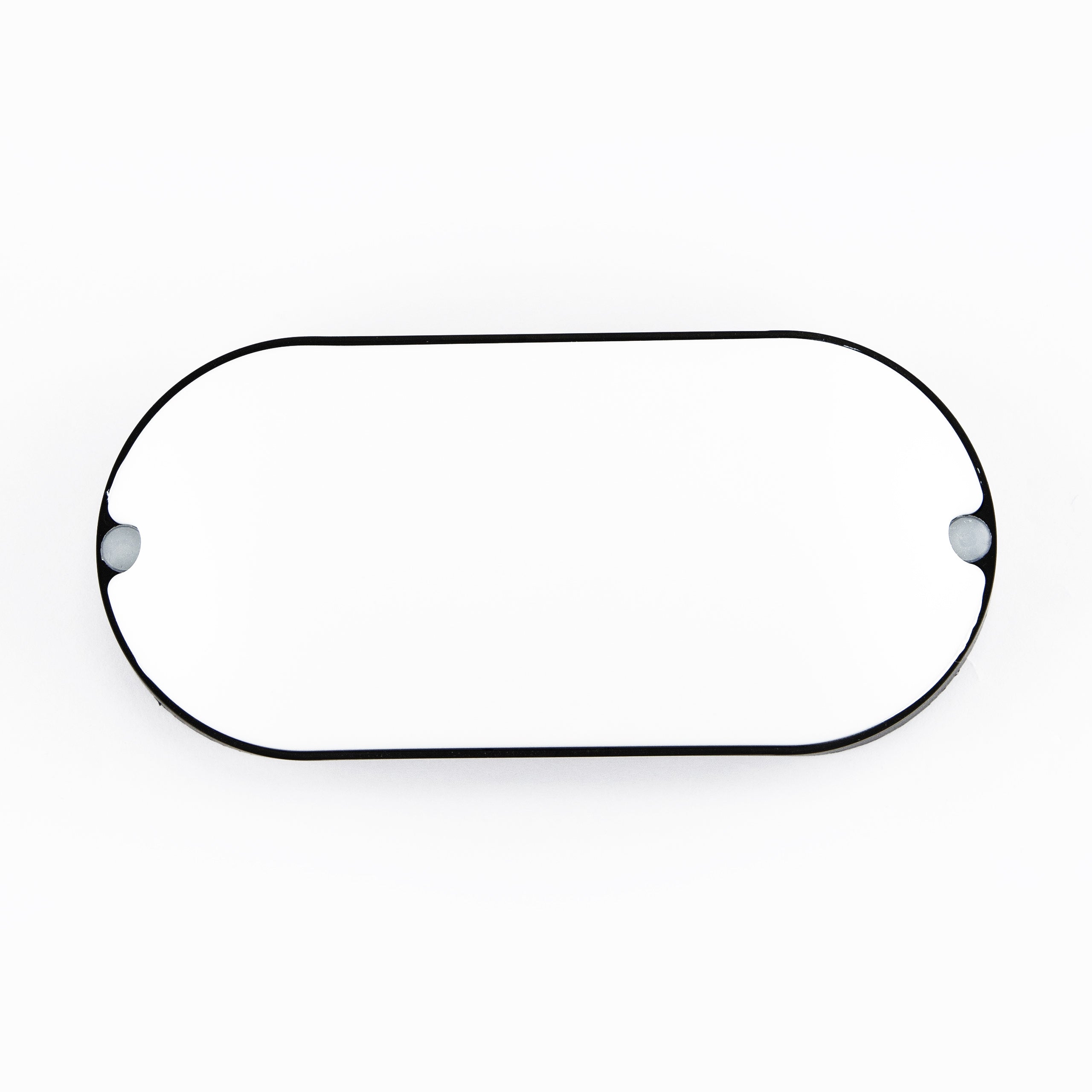 12W Black Oval LED Bulkhead