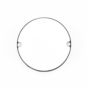 Black Round LED Bulkhead 12 Watts