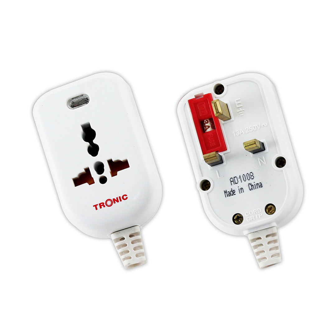 13a Square Pin To Universal Conversion Multi Plug
