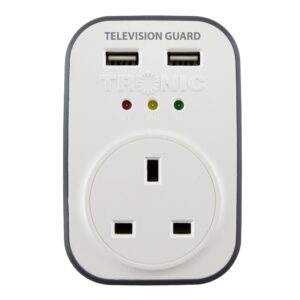 Television Guard with 2 USB 13Amps