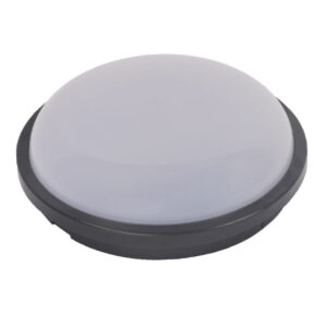 Round Black LED Bulkhead 15 Watts