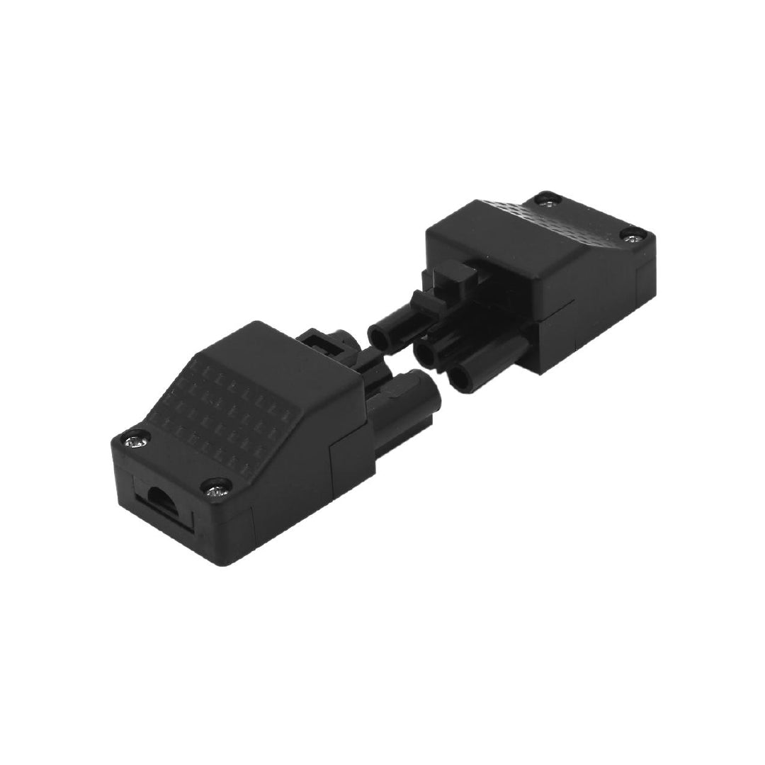 16A 3 Way Wire Connector With Button L N E