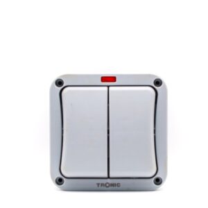 Waterproof 2 Gang 2 Way Switch