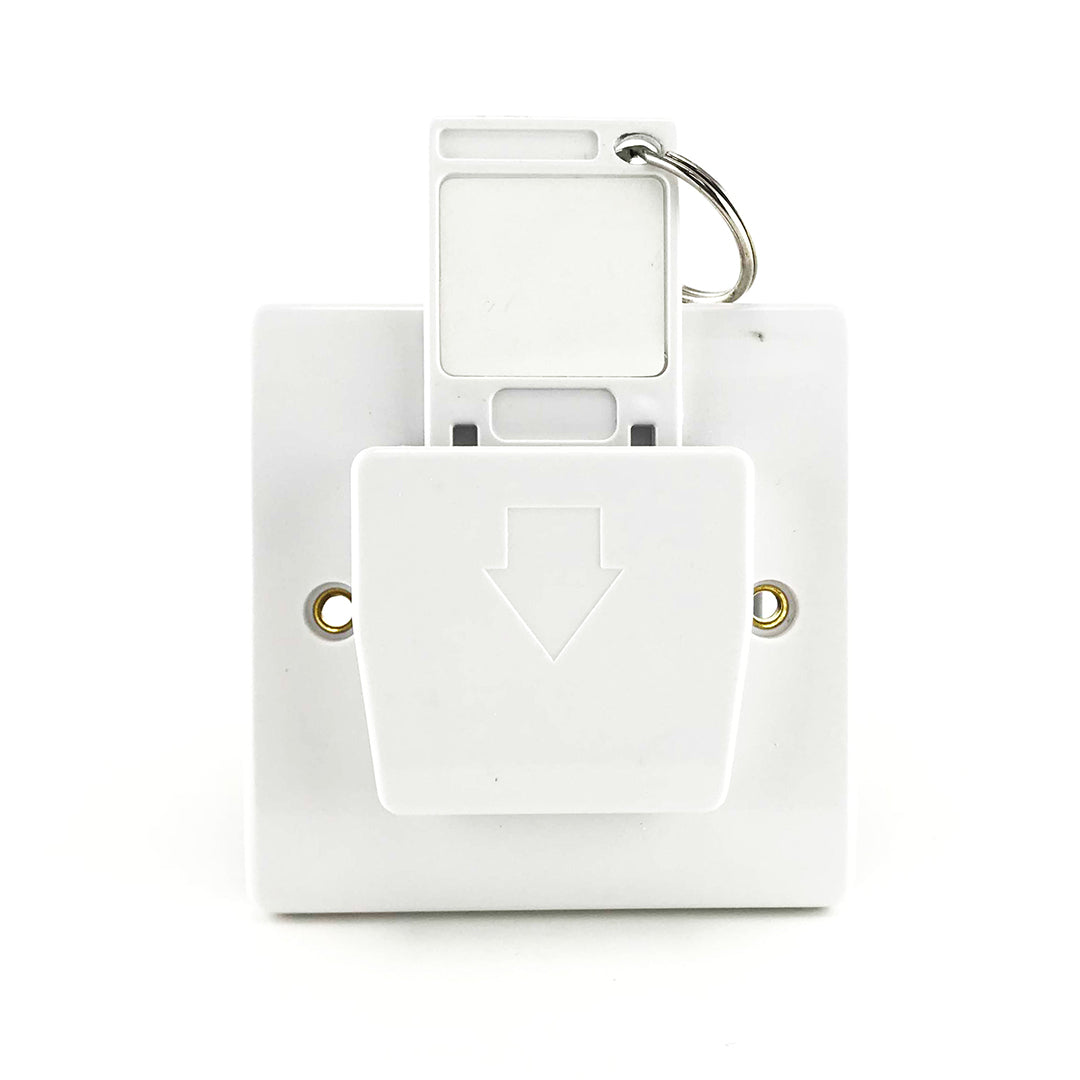 20a Key Card Switch White