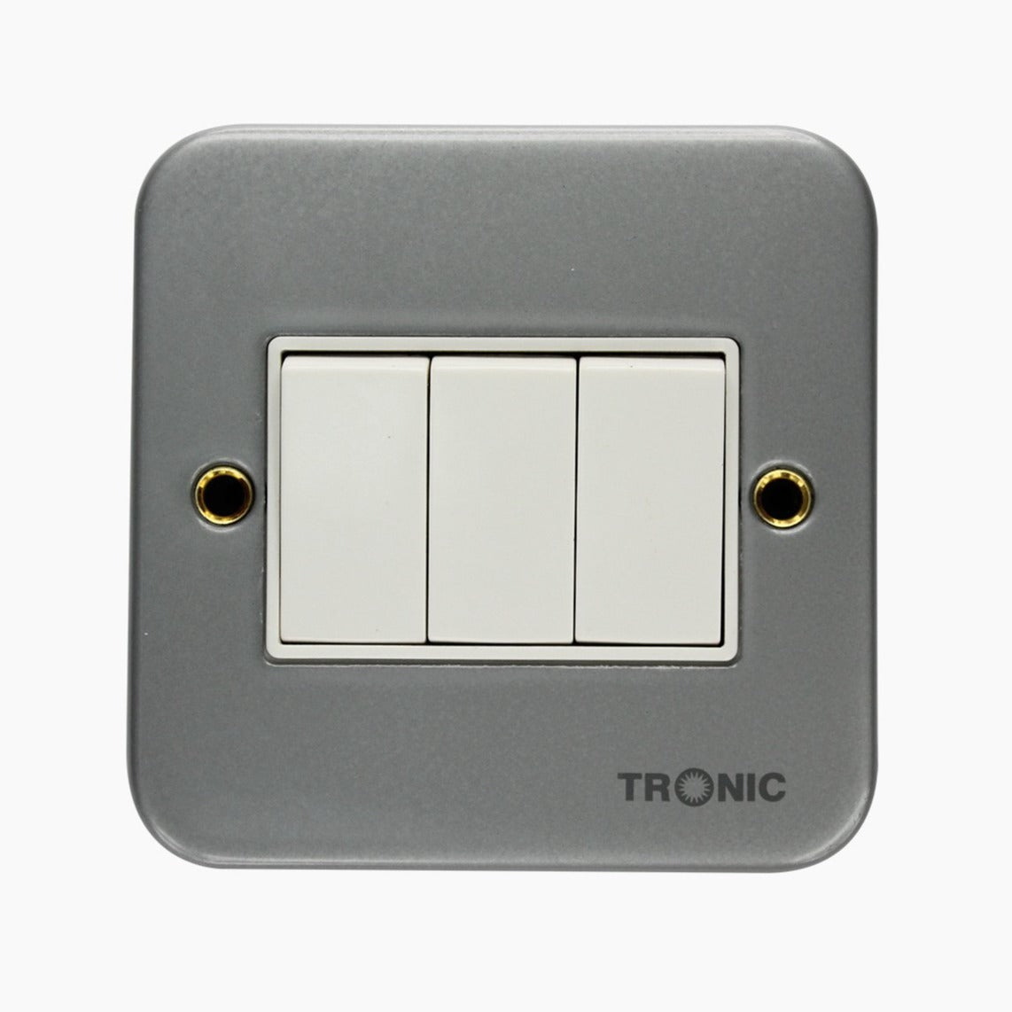 3 Gang 2 Way Metal Clad Switch