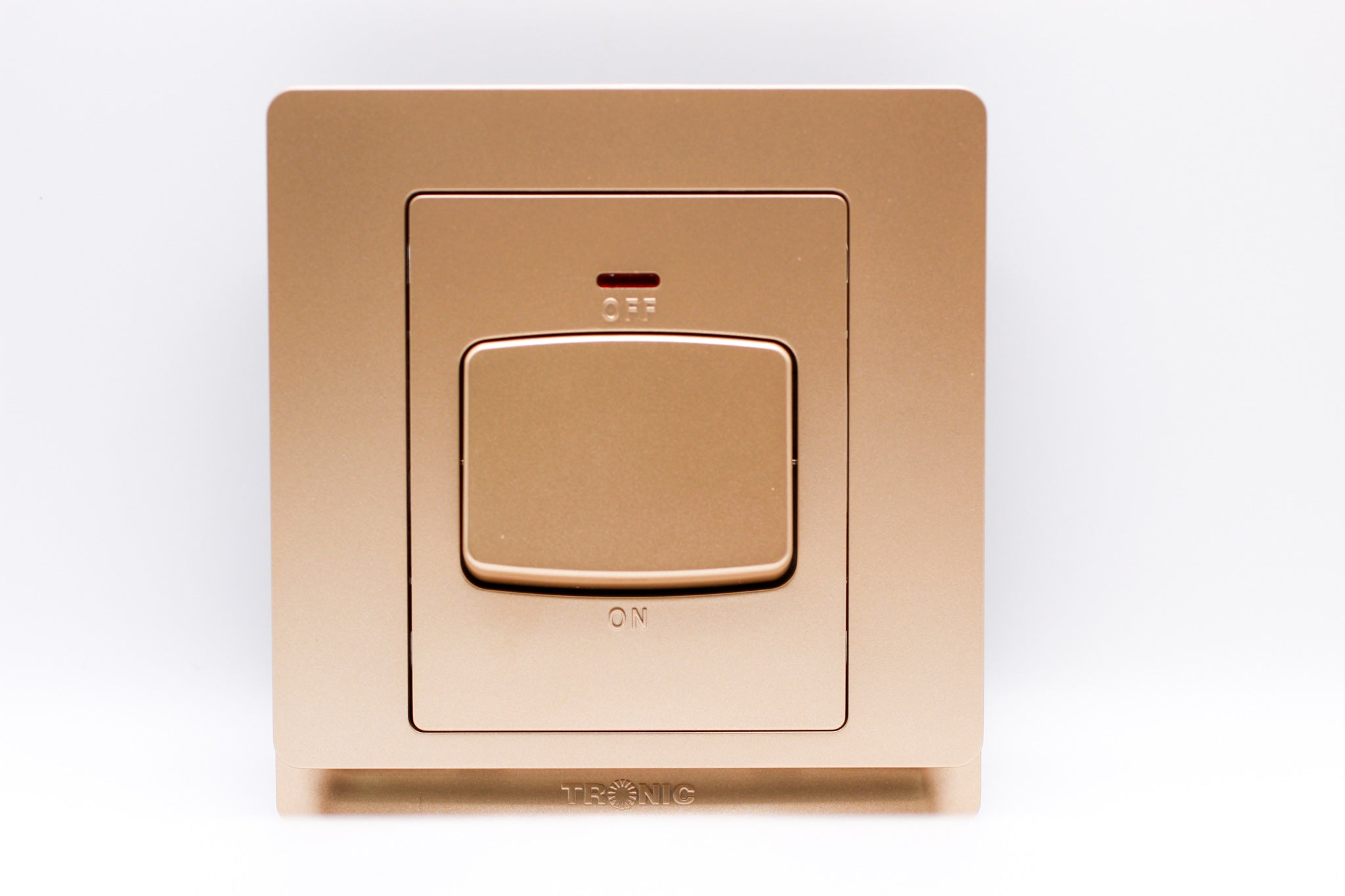 45a Double Pole Switch Gold