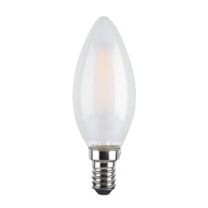 4 Watts Candle Frosted Filament LED Warm White E14 (Small Screw) Bulb