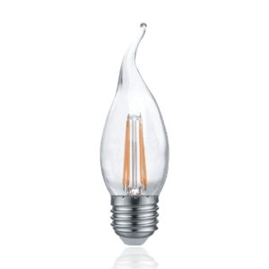 4 Watts Filament Candle Tail LED E27 (Screw) Bulb