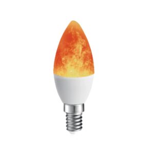 4 Watts Flame Candle LED E14 (Pin) Bulb