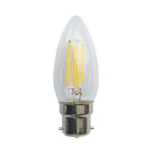 4 Watts Candle Filament LED B22 (Pin) Bulb