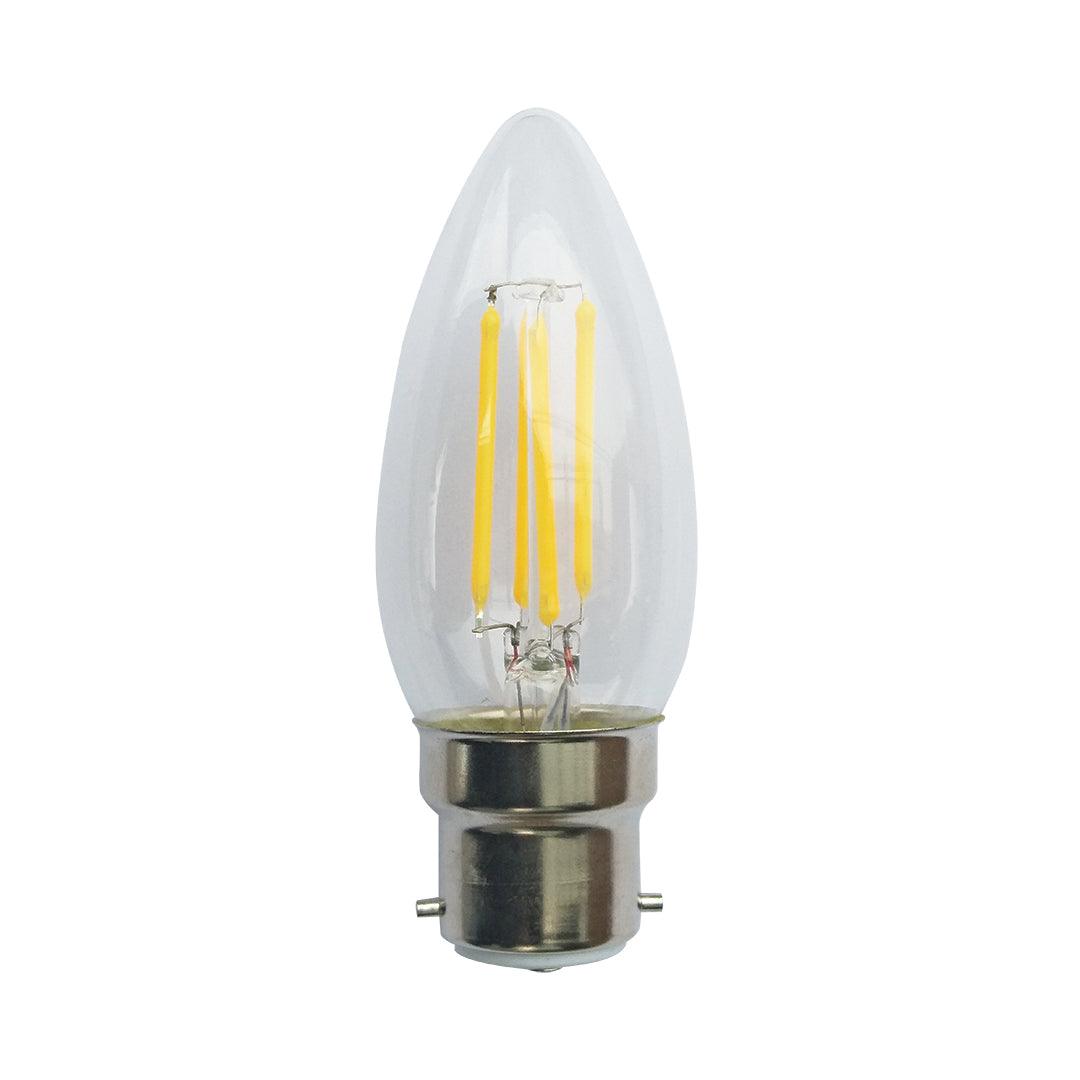 4w Tronic Led Candle Filament Bulb 0422 Fi Cb Ww