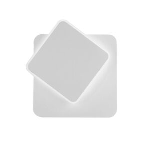 Tilted Adjustable Square LED Wall Light