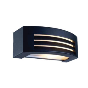 Modern Outdoor Wall Lamp Black