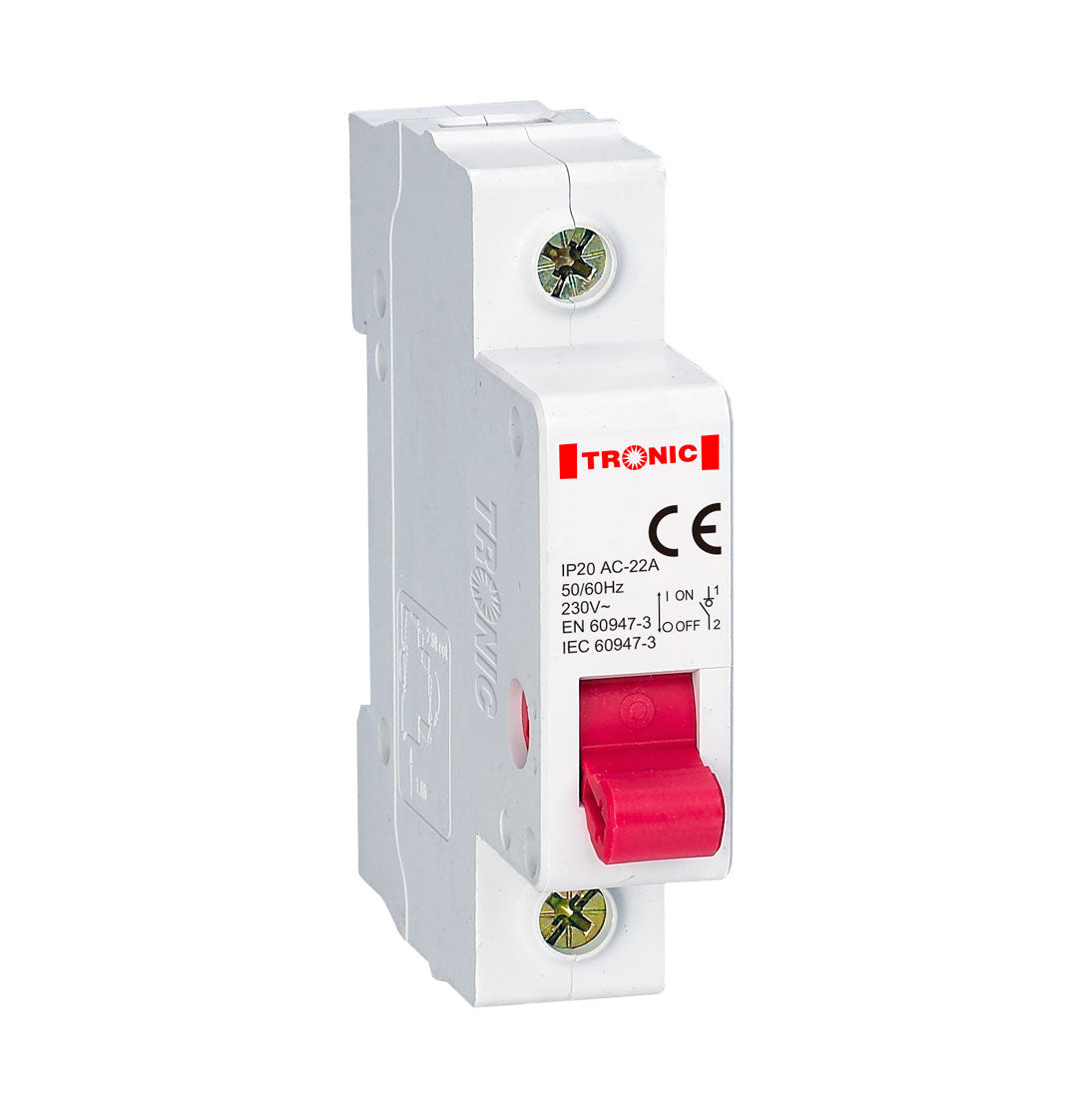 6a Single Pole Tronic Mcb 1