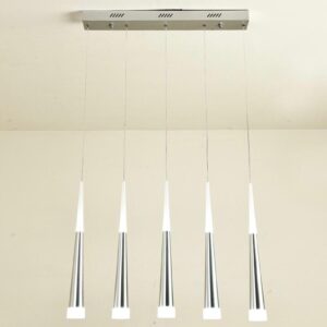 Acrylic Modern 5 LED Hanging Light