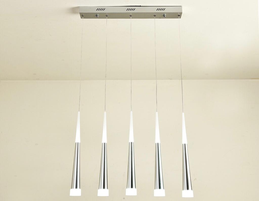 Acrylic Modern 5 LED Hanging Light