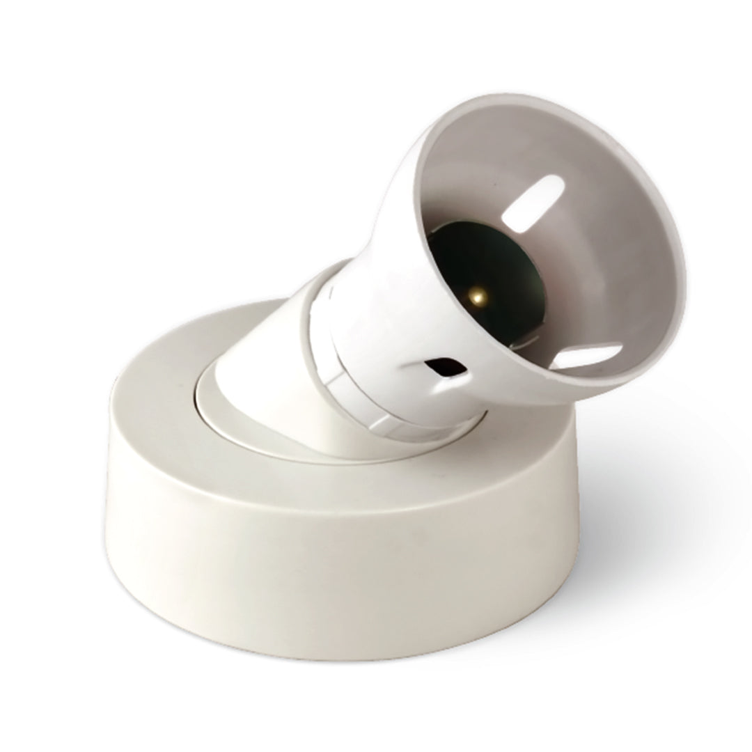 Angled Batten Holder B22 With Base