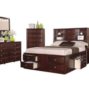 Hardwood Panel Bed 7
