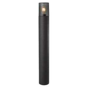 Black Bollard Light