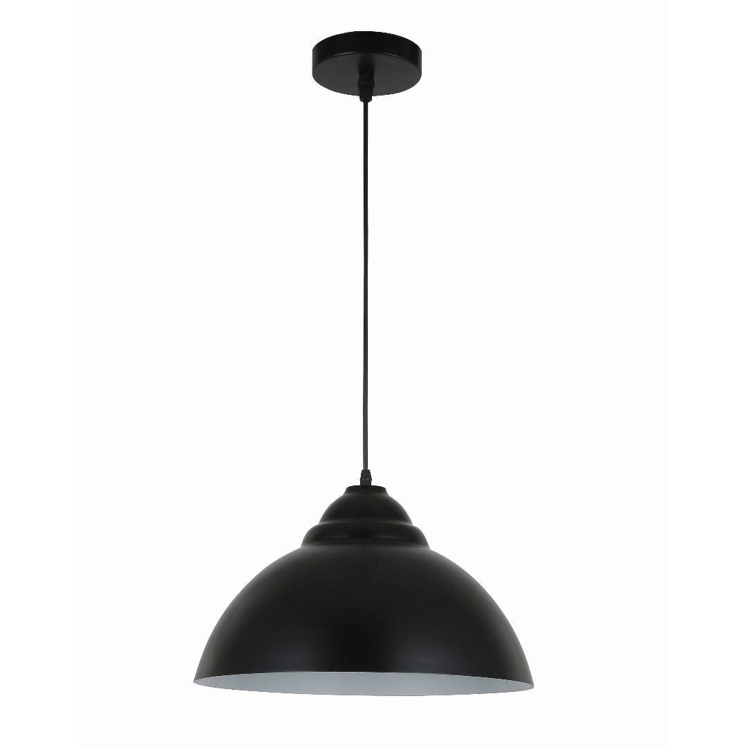 Black Dome Hanging Light