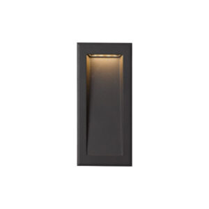 Black LED Wall Light