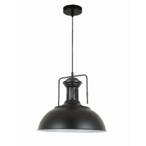 Black Retro Industrial Pendant