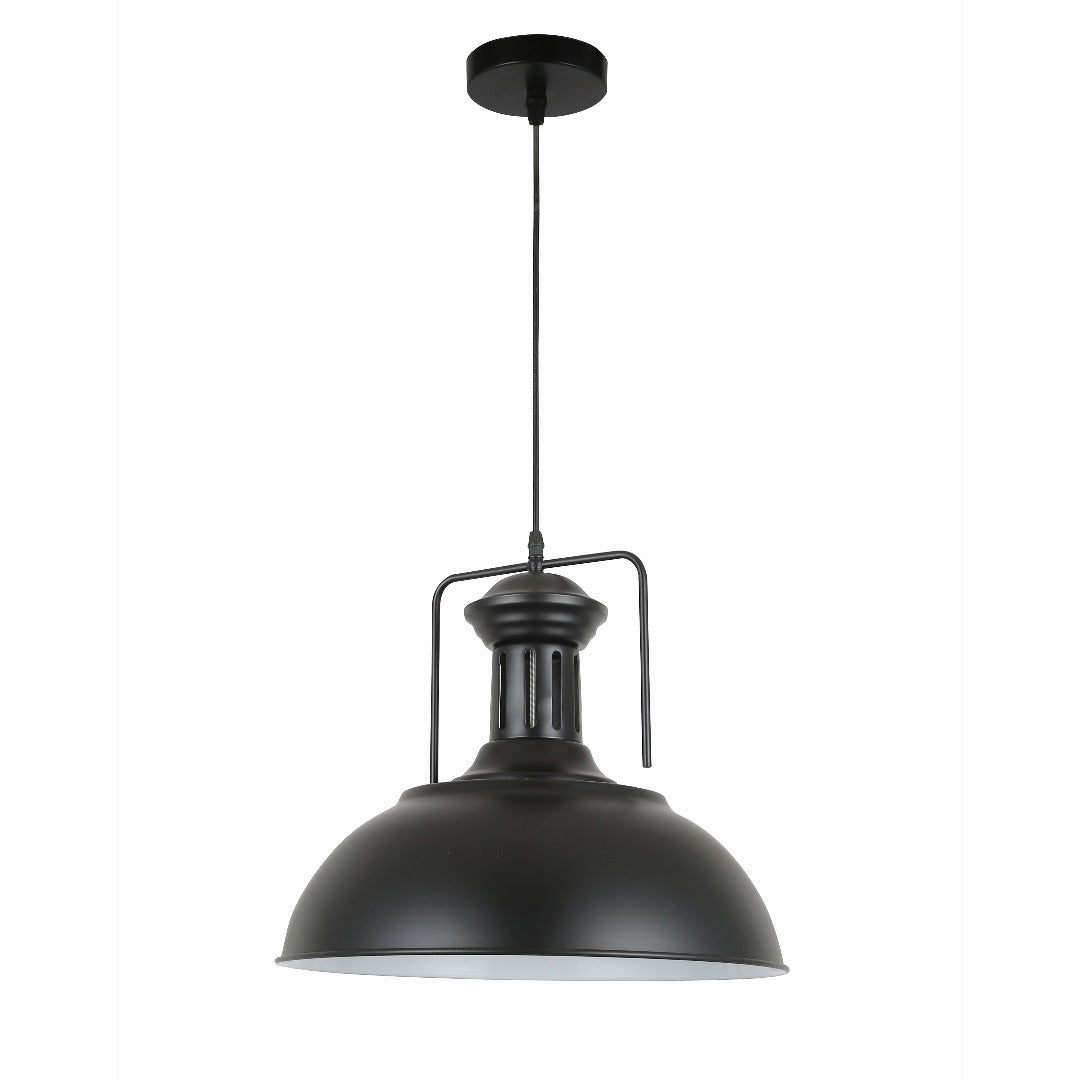 Black Retro Industrial Pendant