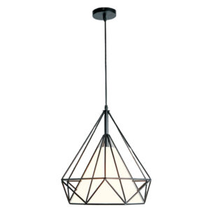 Vintage Industrial Caged Pendant