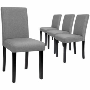 Tufted Upholstered Dining Chairs 1