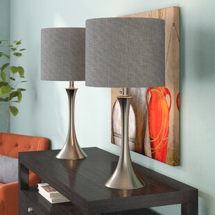 Chesterfield grey Table lamps Nickel 1