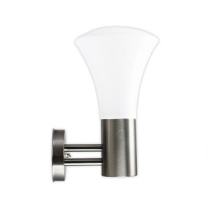 Chrome Wall Light with Opal Diffuser