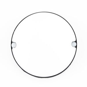 Round Black Daylight LED 18 Watts