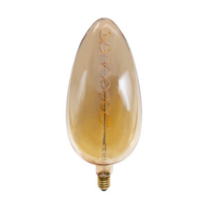 Glass Egg Shaped Vintage Bulb 8W E27 (Screw Type)