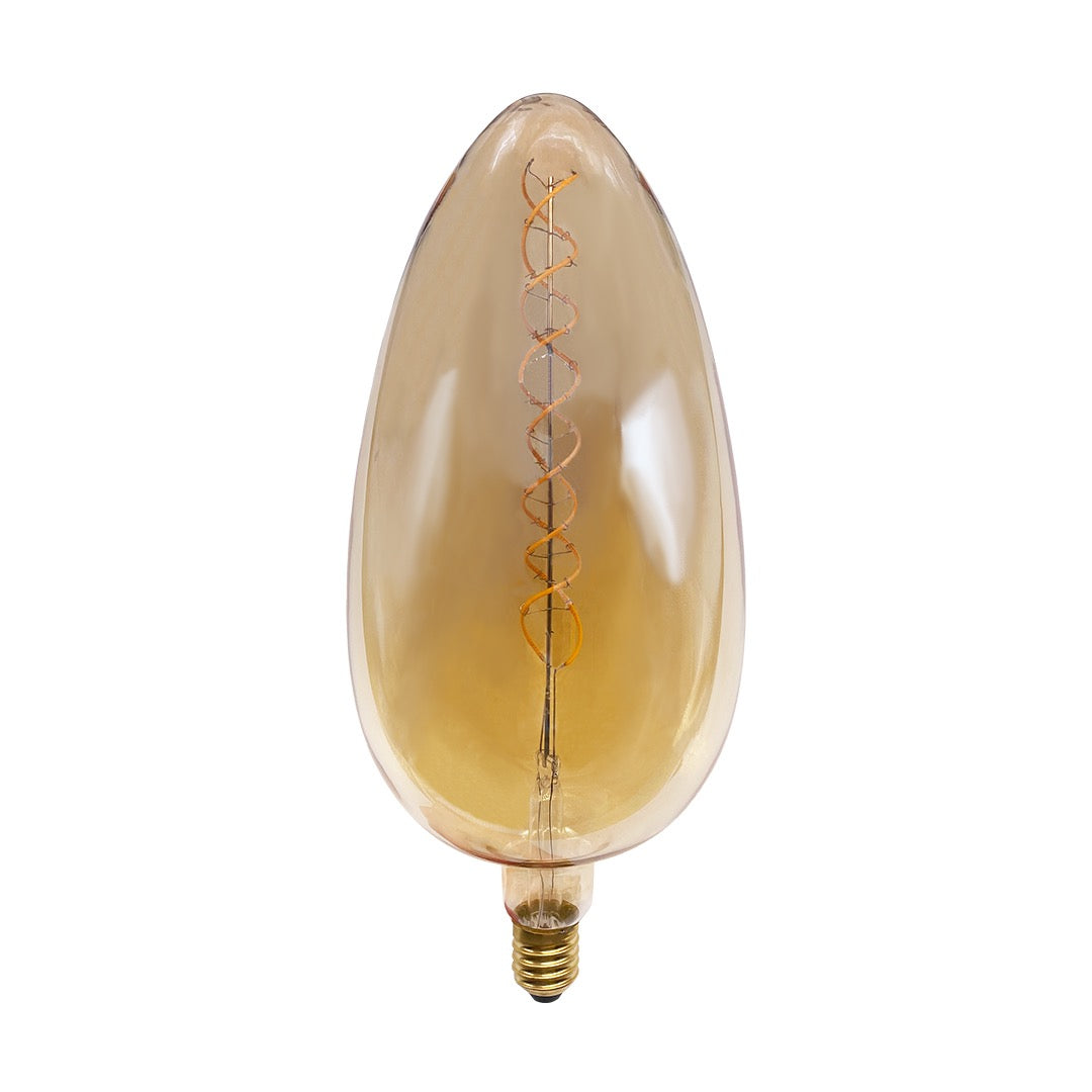 Copy Of Glass Round Vintage Bulb 8w E27 Screw Type