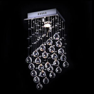 Modern Crystal Raindrop Chandelier