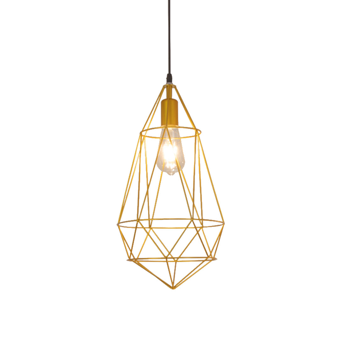 Diamond Cage Pendant Lamp