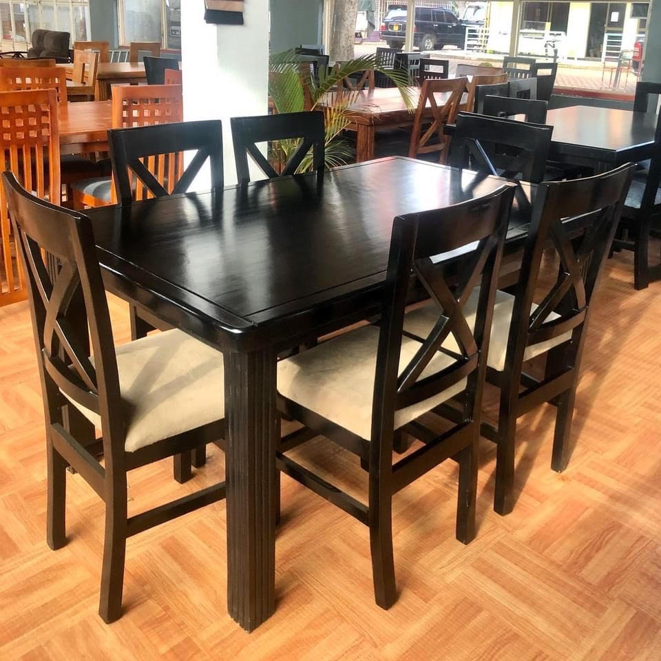 Dining 6 seater Seater Black