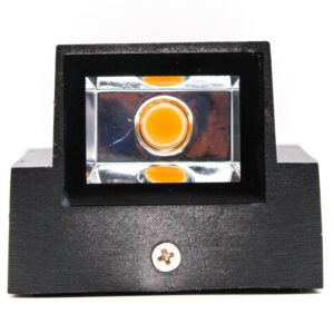 Square-shaped Down Wall Light