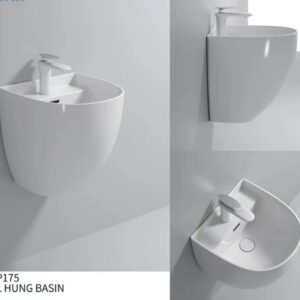 European standard bathroom, dining handwash ceramic sink