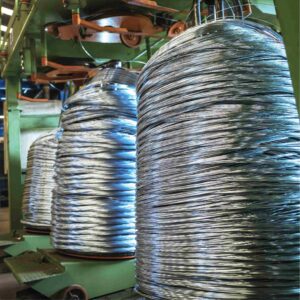 Galvanized wire