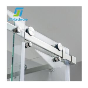 Glass door sliding bar
