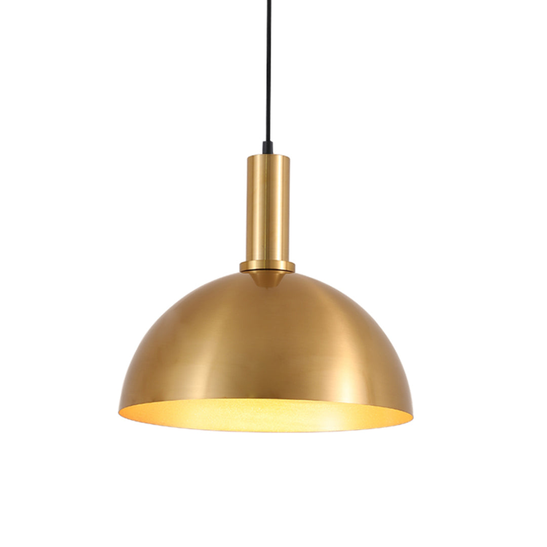 Golden Dome Pendant Lamp