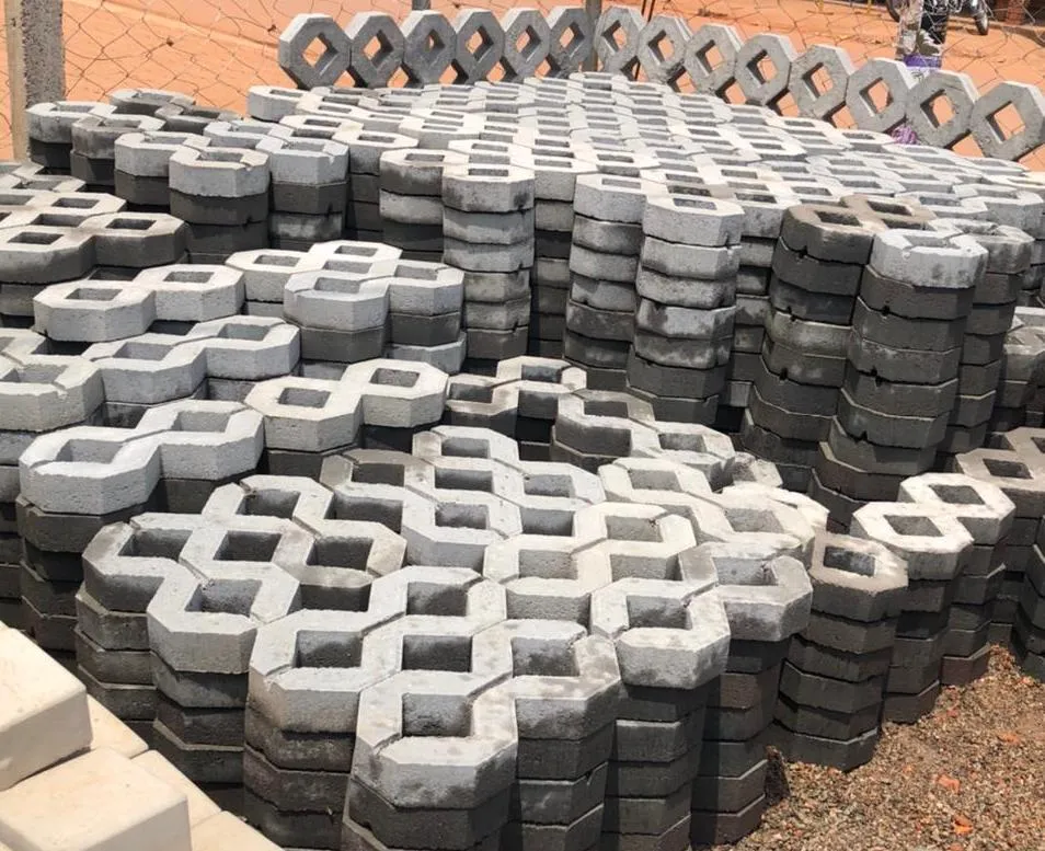 Grass Block Pavers 400mm x 200mm x 60mm 1