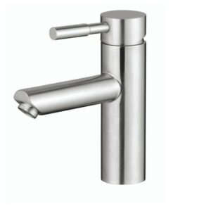 Huma 3008 brushed finish handwash basin mixer