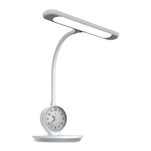 Desk Lamp with an Analog Clock