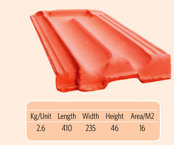 Mangalore Tiles Tegula