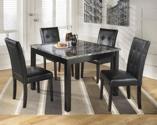 Marble Top 4 Seater Dinning Set