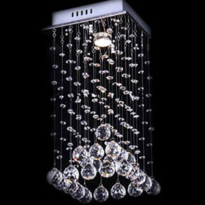 Modern Crystal Raindrop Chandelier